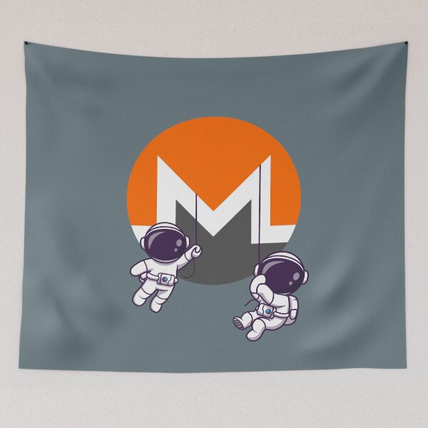 Item preview, Monero Astronauts designed and sold by Crypmetal.