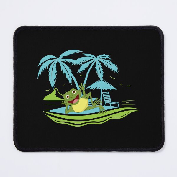 Item preview, Frog At The Beach Funny designed and sold by EIMgraphic.