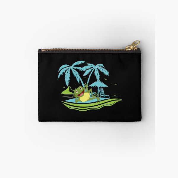 Item preview, Frog At The Beach Funny designed and sold by EIMgraphic.