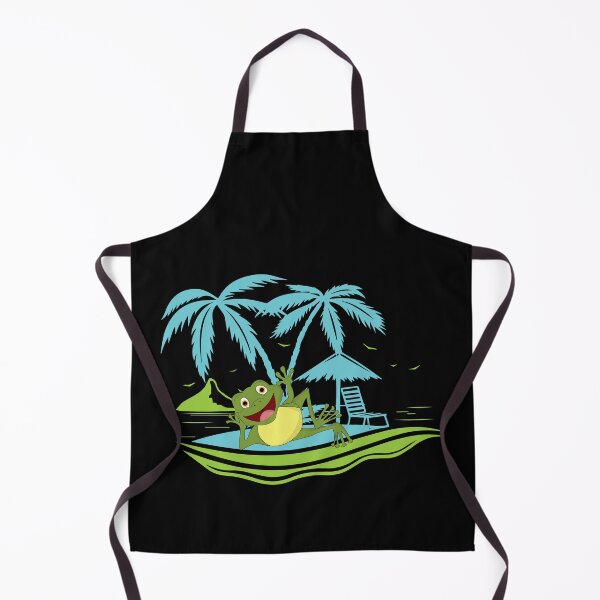 Item preview, Frog At The Beach Funny designed and sold by EIMgraphic.