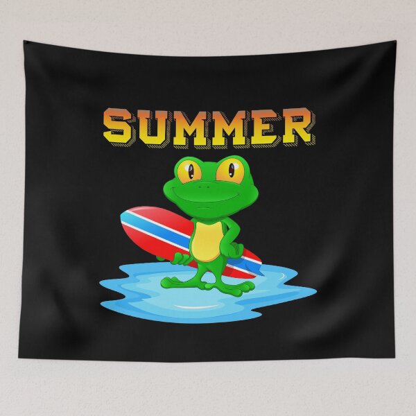 Item preview, Frog At The Beach designed and sold by EIMgraphic.