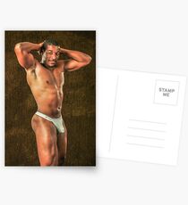 Dick und sexy Postkarten
