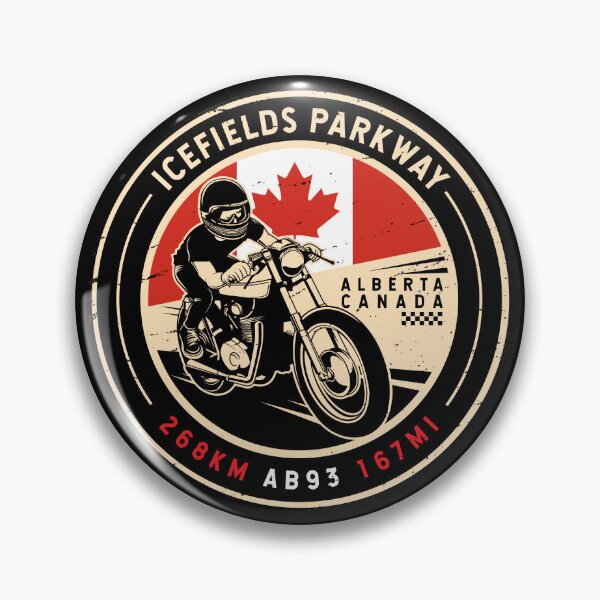 Item preview, Icefields Parkway | Canada | Motorcycle designed and sold by KrisSidDesigns.