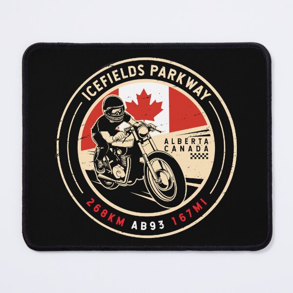 Item preview, Icefields Parkway | Canada | Motorcycle designed and sold by KrisSidDesigns.