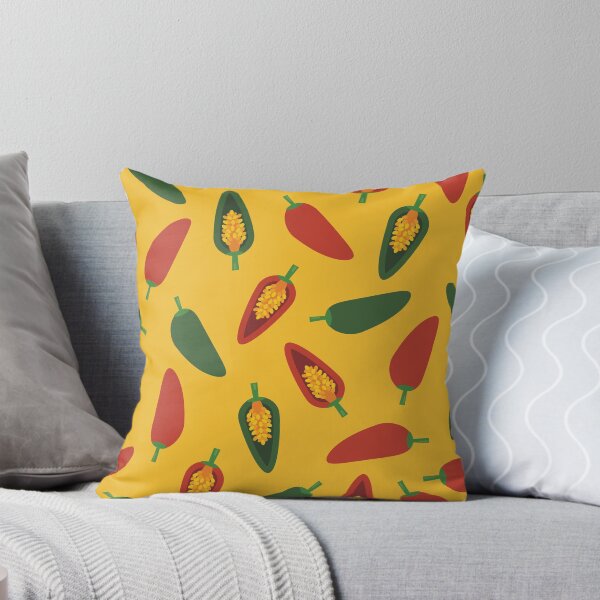 Item preview, Red and Green Chili Pattern designed and sold by Blue-Banana.