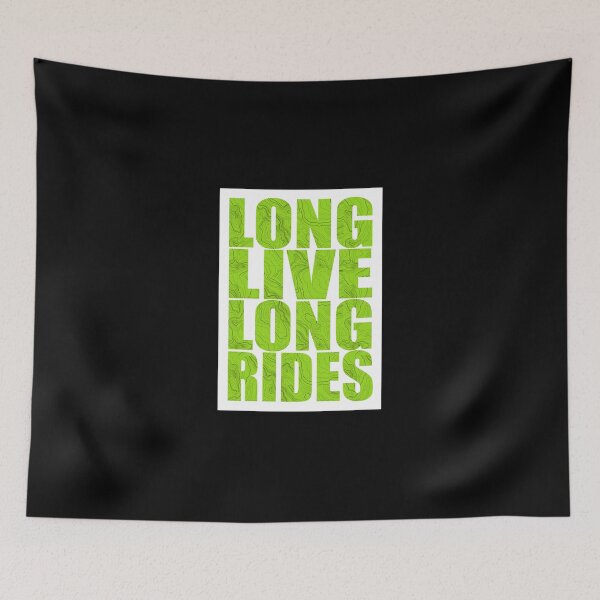 Item preview, Long Live Long Rides Sticker designed and sold by contawana1s.
