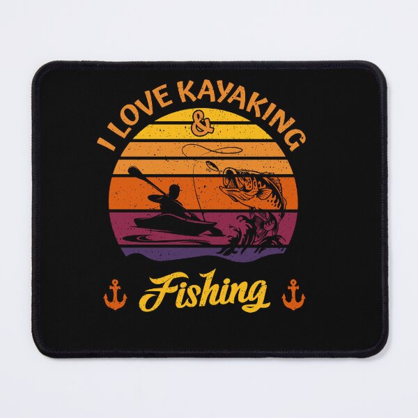 Item preview, I Love Kayaking And Fishing Canoeing Adventure designed and sold by Shirt-Designs.