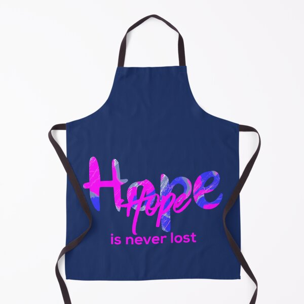 Item preview, Hope is never lost motivational quote in hot pink designed and sold by AMSonArt.