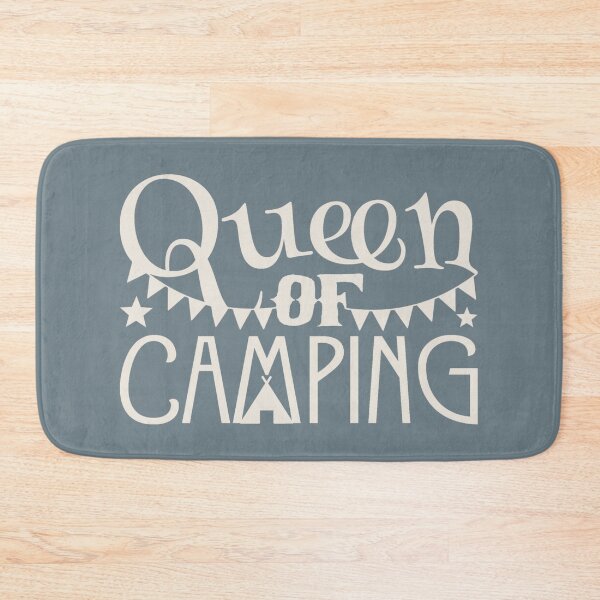Item preview, Queen Of Camping Fun Camping Design designed and sold by TrulyEpoque.