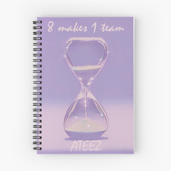 Item preview, Ateez 8 Makes 1 Team Pastel Hourglass designed and sold by LiveKpop.
