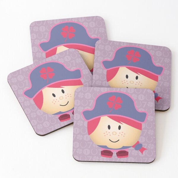 Item preview, Toddler babyroom good luck pirate girl designed and sold by StudioMayday.