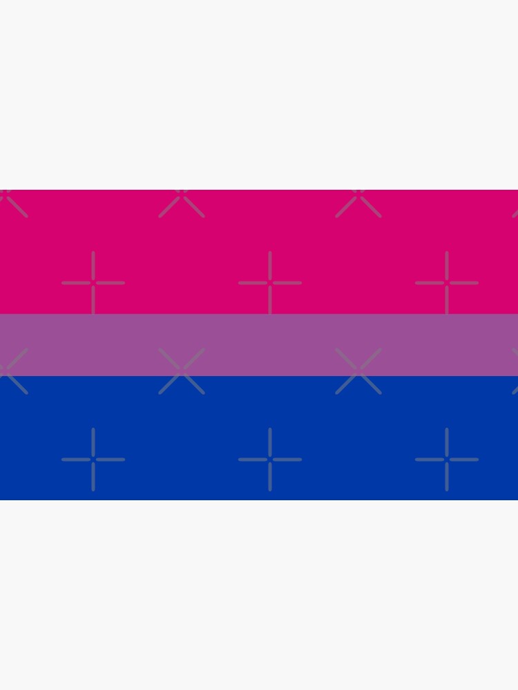 Bisexual Pride Flag (black background) by Gay-Pride-Depot