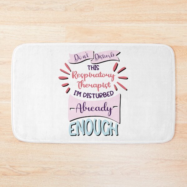 Item preview, Don't disturb this respiratory therapist, i'm disturbed already enough, funny Respiratory therapist gifts designed and sold by anodyle.