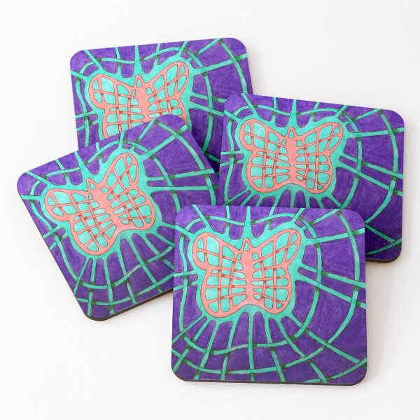 Item preview, 636 - BUTTERFLY DESIGN - 04 - DAVE EDWARDS - COLOURED PENCILS - 2022 designed and sold by BLYTHART.