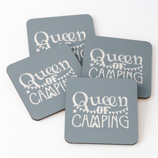 Item preview, Queen Of Camping Fun Camping Design designed and sold by TrulyEpoque.