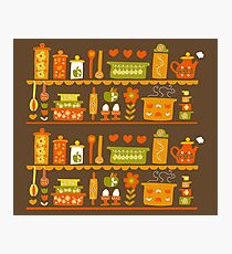 Lets Cook at Home Photographic Print