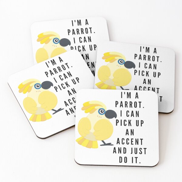 Item preview, I'm a parrot. designed and sold by Sandra  EVELYN.