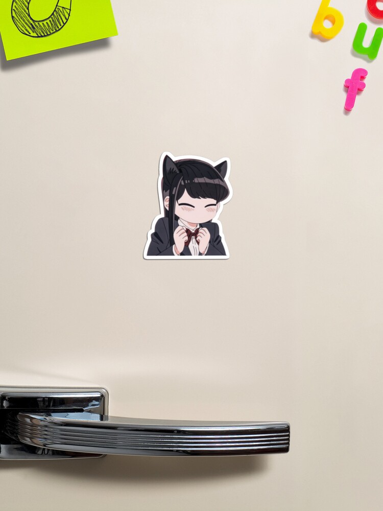 Komi-san Cat Ears Poster for Sale by darkerart