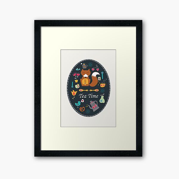 Item preview, Tea Time With Mr Fox designed and sold by KathrinLegg.