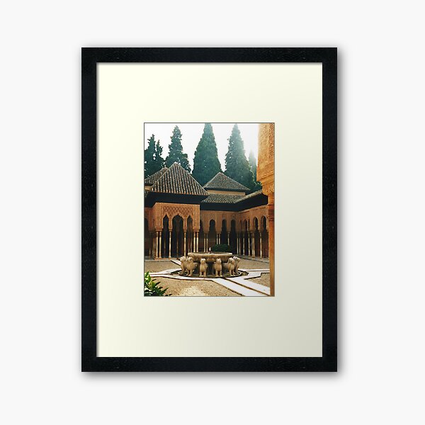 Alhambra Lámina enmarcada