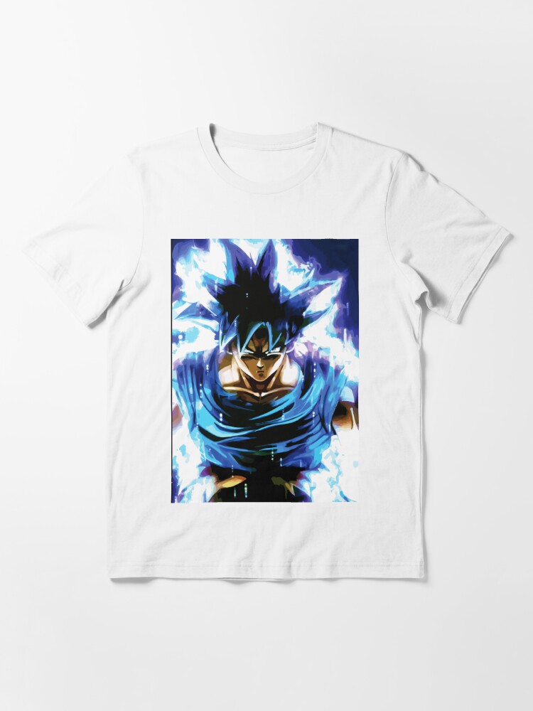Dragon Ball Goku Ultra Instinct Master Essential T-Shirt for Sale