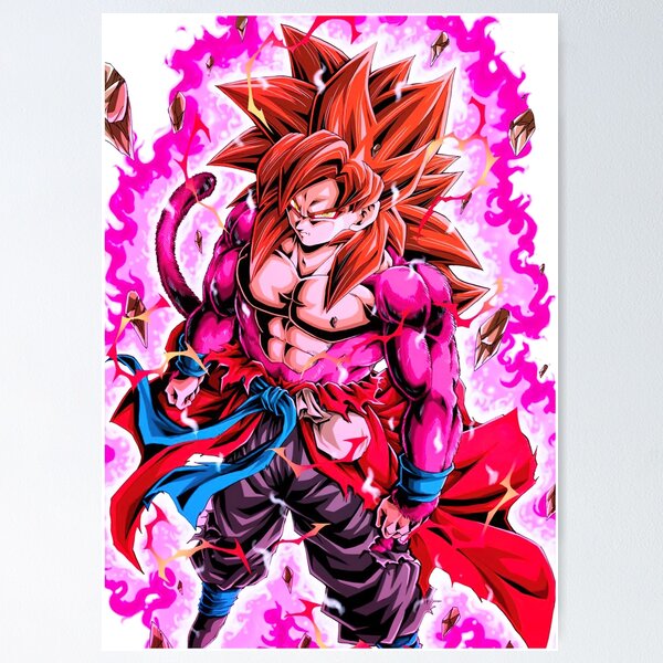 gogeta ssj4 Poster by Edgar Tordera