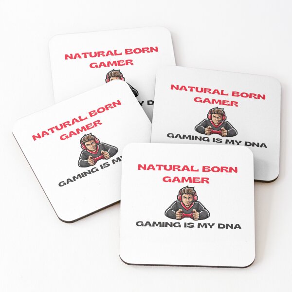 Item preview, NATURAL BORN GAMER GAMING IS MY DNA designed and sold by yassminishop.