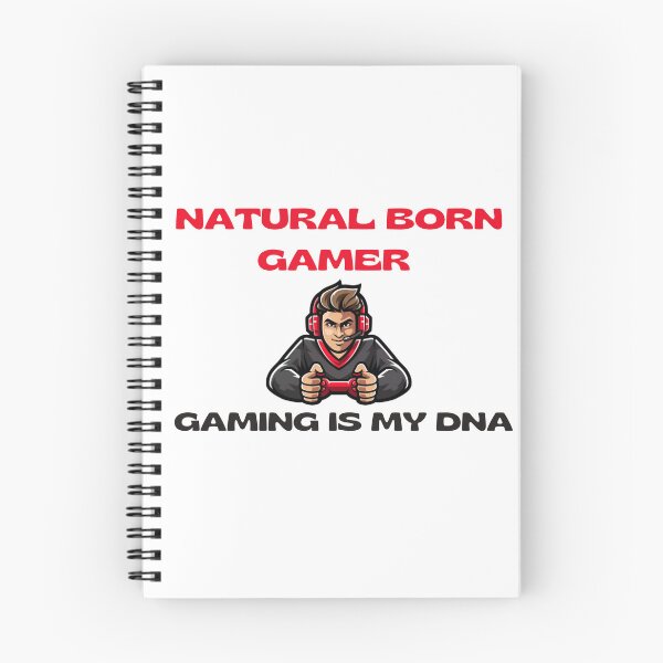 Item preview, NATURAL BORN GAMER GAMING IS MY DNA designed and sold by yassminishop.