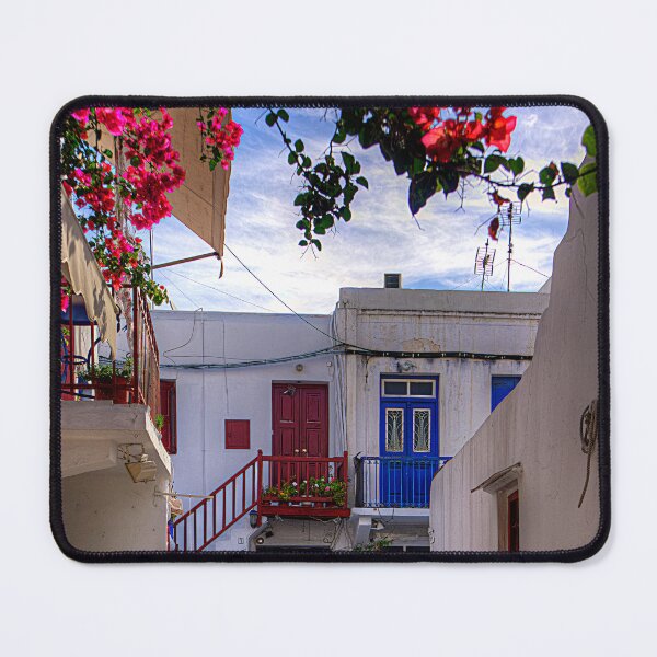 Item preview, Bougainvillea in a Mykonos Lane designed and sold by tomg.