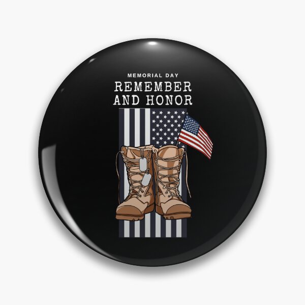 Item preview, remember and honor, memorial day, veteran decoration day designed and sold by StairheadStore.