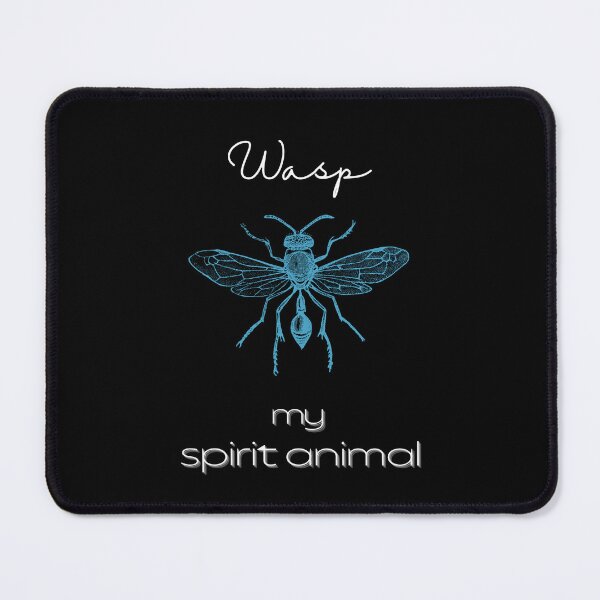 Item preview, Wasp totem spirit animal iPhone case designed and sold by MagicWolfStar.