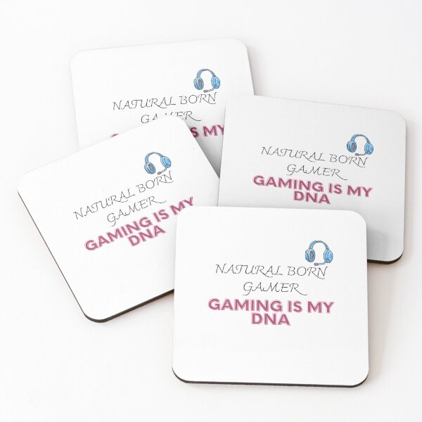 Item preview,  NATURAL BORN GAMER GAMING IS MY DNA designed and sold by yassminishop.