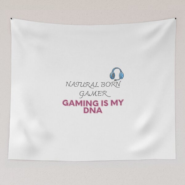 Item preview,  NATURAL BORN GAMER GAMING IS MY DNA designed and sold by yassminishop.