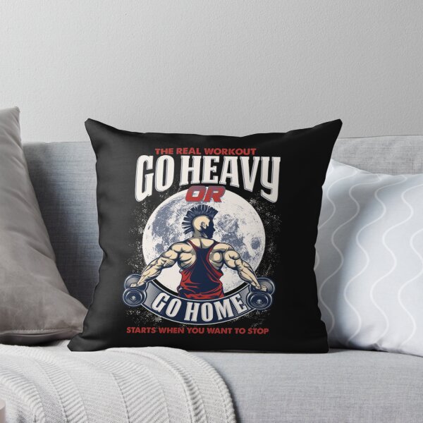 Item preview, Workout motivational - Go heavy or go home  designed and sold by RoseMacias.