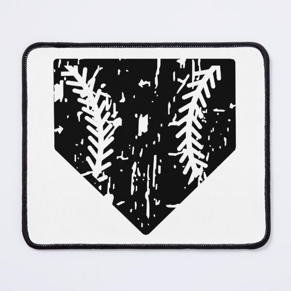 Item preview, Distressed Baseball Home Plate with Stitches designed and sold by PepaAnaRB.