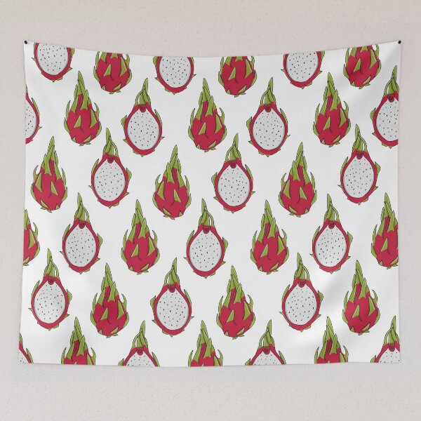 Item preview, Art Dragonfruits, tropical fruits - pitahaya. Healthy lifestyle designed and sold by Kudryashka.