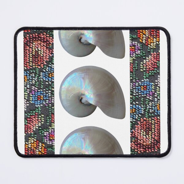 Item preview, Nautilus Shell and Petit Point - Nautilus designed and sold by boomantique.