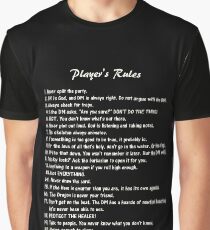 D&D - Player's Rules Graphic T-Shirt