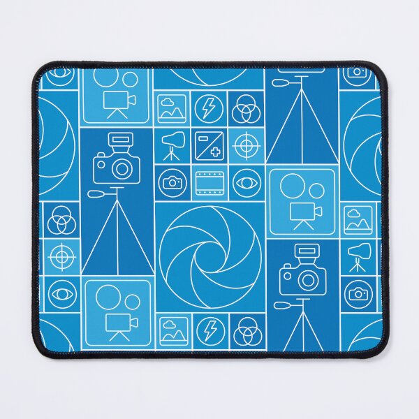 Item preview, Photography Icons Graphic Pattern (Blue) designed and sold by STUDIO-72.