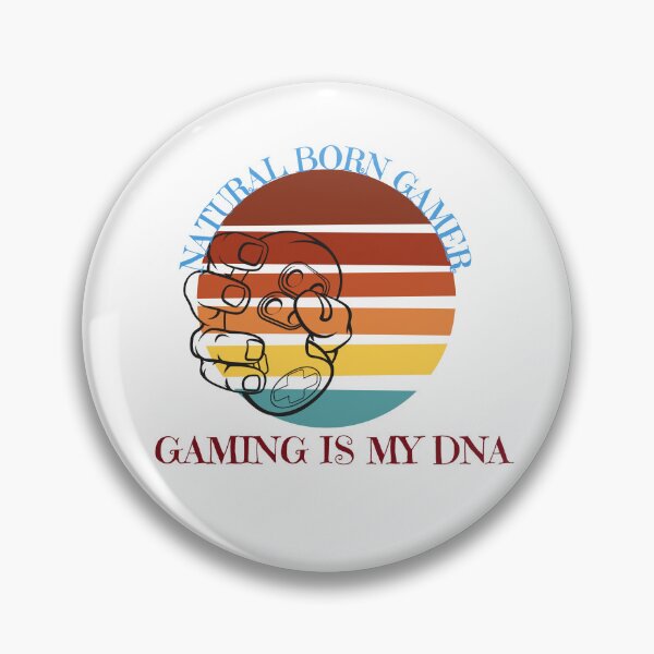Item preview,   NATURAL BORN GAMER GAMING IS MY DNA designed and sold by yassminishop.