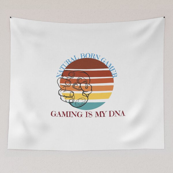 Item preview,   NATURAL BORN GAMER GAMING IS MY DNA designed and sold by yassminishop.