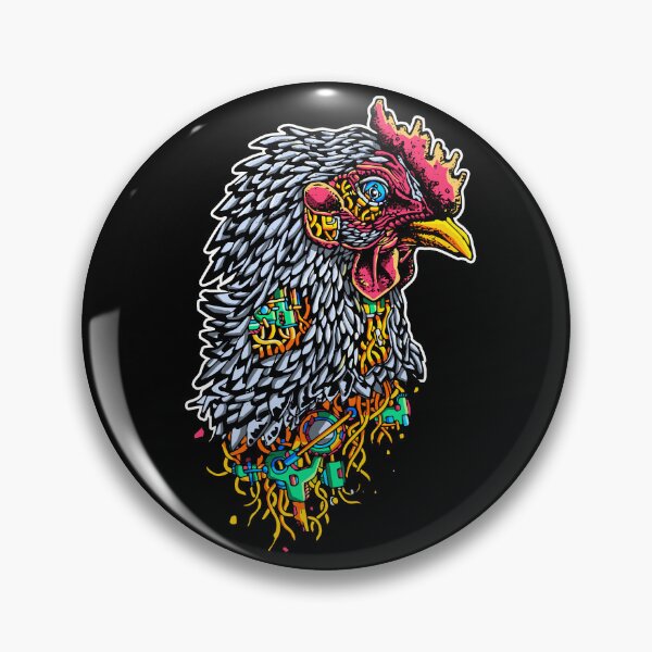 Item preview, Cyborg Chicken Head designed and sold by BertoMedia.