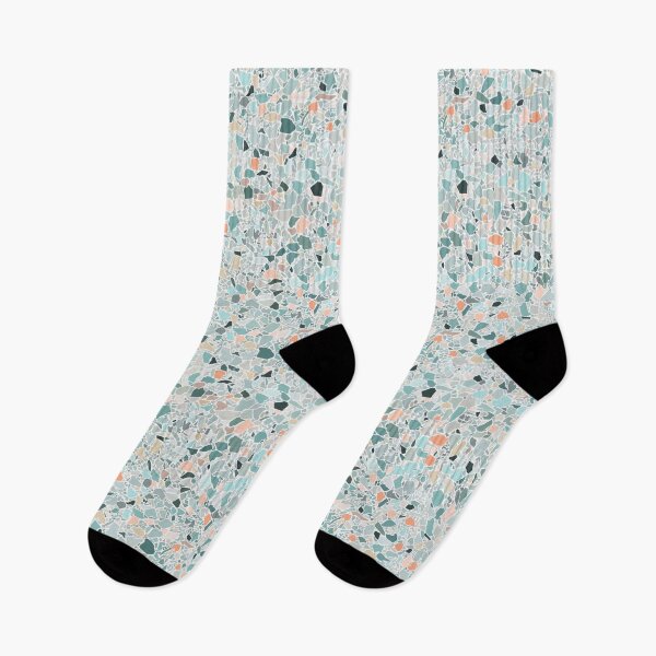 Item preview, Turquoise Terrazzo designed and sold by Rachel Quinlan.