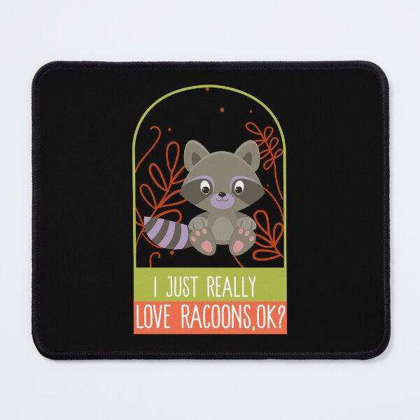 Item preview, I Love Racoons designed and sold by Dubbra.