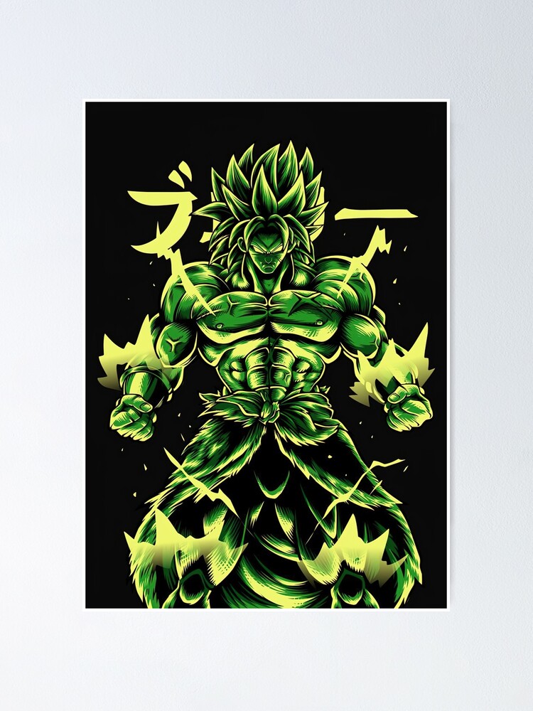 Broly Wall Posters, Dragon Ball Broly Poster
