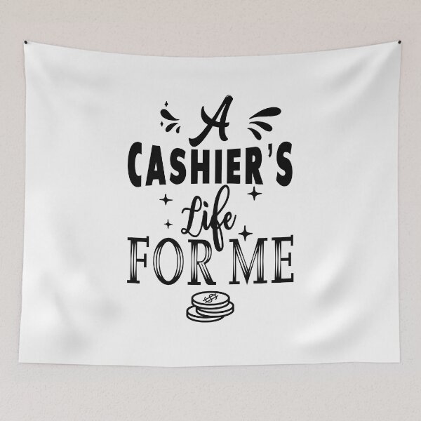 Item preview, A cashier's life for me designed and sold by TheFoolsGallery.