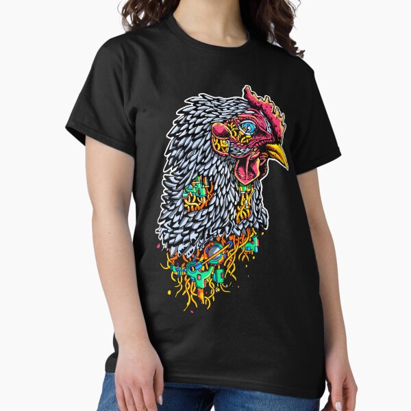 Cyborg Chicken Head Classic T-Shirt