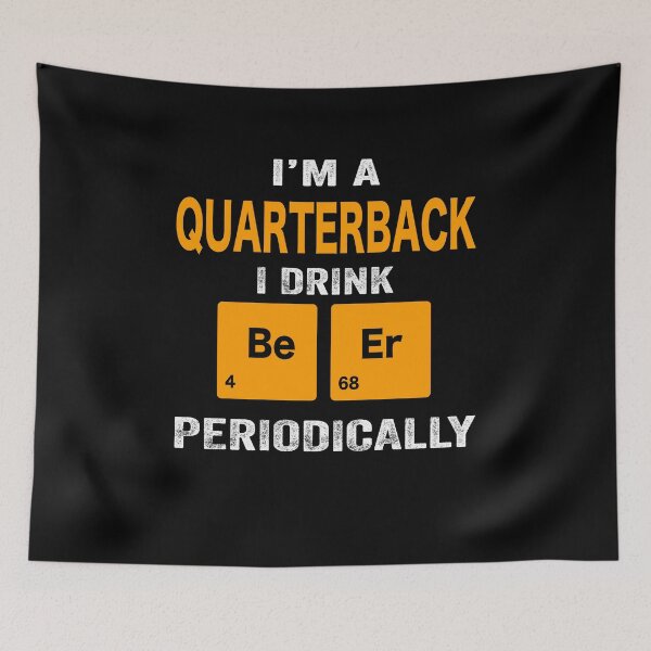 Item preview, Beer Drinker Gift, Funny quarterback Shirt, quarterback Gift, quarterback fathers day christmas gift Shirt, Beer Drinker Drink Beer Periodically designed and sold by xlnv.