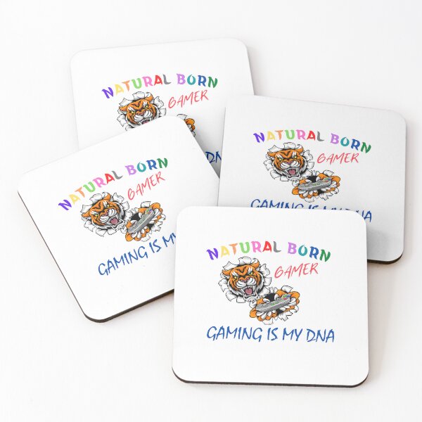 Item preview,  NATURAL BORN GAMER GAMING IS MY DNA designed and sold by yassminishop.