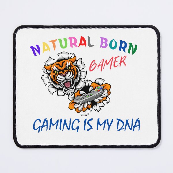 Item preview,  NATURAL BORN GAMER GAMING IS MY DNA designed and sold by yassminishop.